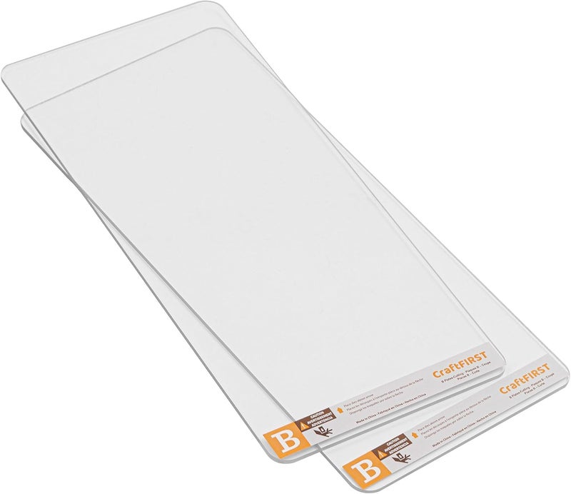 CraftFIRST Extended B Cutting Plates for Cuttlebug Die Cutting Machine 5.87" x 13" - Image 1